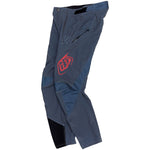 Introducing the TLD 25.1 Sprint Pant in Mono Steel Blue: sleek motocross pants featuring a bold design, enhanced knee and thigh protection, breathable fabric, and reinforced stitching. Perfect for high-octane races!.