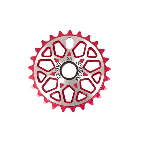 Subrosa Bandit Sprocket / Red / 25T