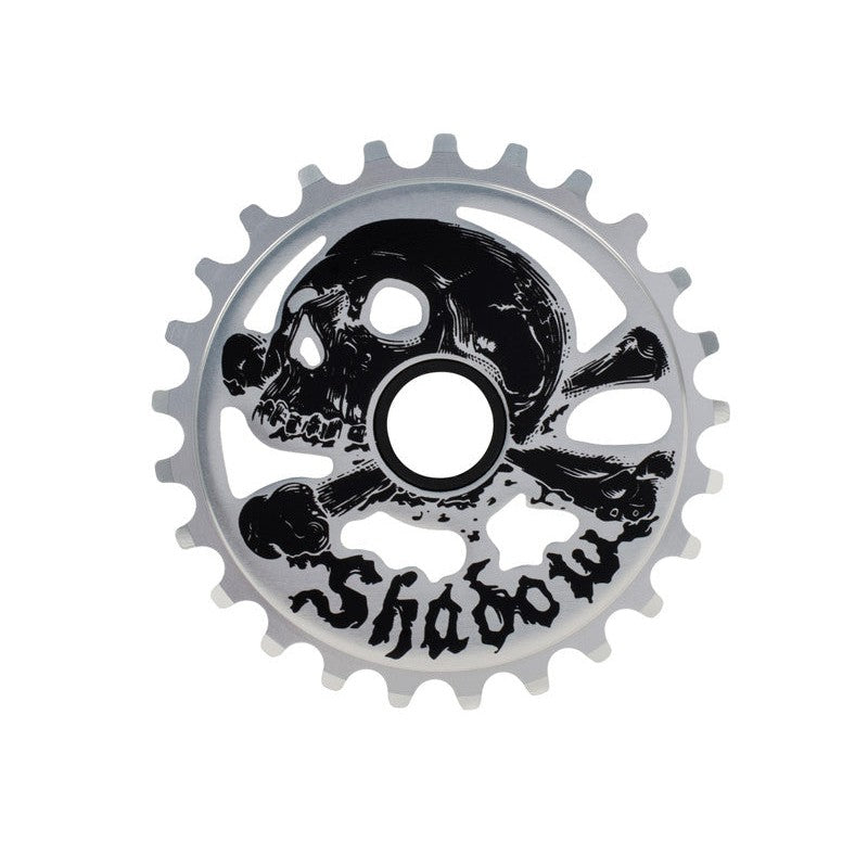Shadow Cranium Sprocket / Raw Polished / 25T