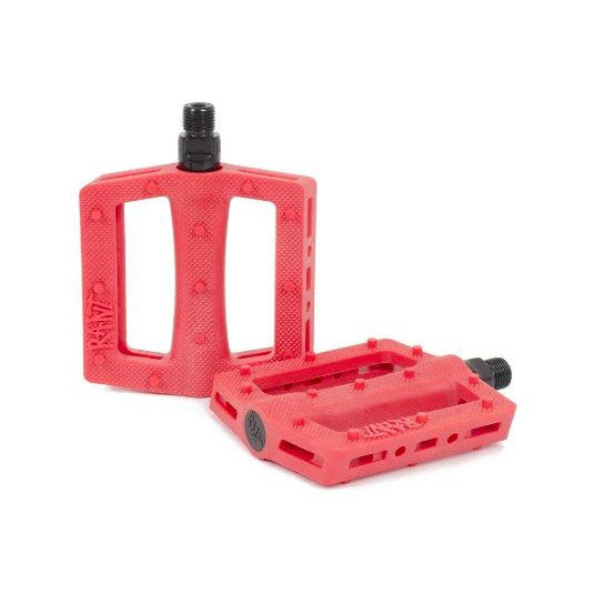 Rant Trill Plastic Pedals / Red