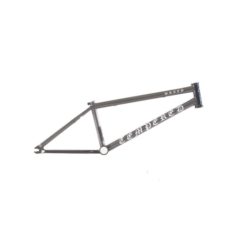 A sleek Tempered Wrath Frame from an Australian brand against a white background.