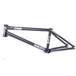 The Bone Deth Crime Frame, in black with "Crime" in white lettering, features an edgy aesthetic from the coolest brand in BMX.
