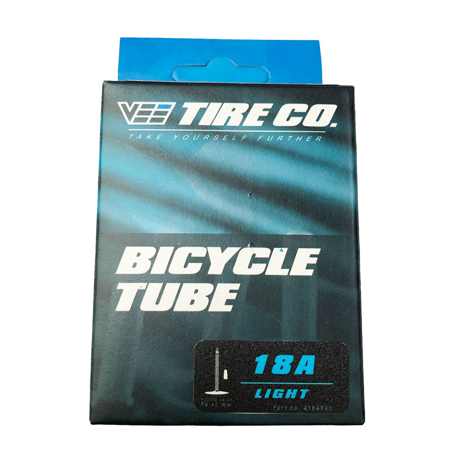 Lightweight Vee 18 x 1.00 Inch Tube (FV 48mm) for 18 inch bicycle tires.