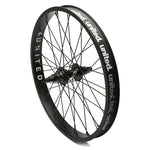 Black United Supreme Wheel 20 Inch Rear Wheel with branded 'United' rim and Supreme cassette hub, viewed against a white background.