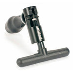 A black United Chain Tool with adjustable tripod head and horizontal handle on a white background.