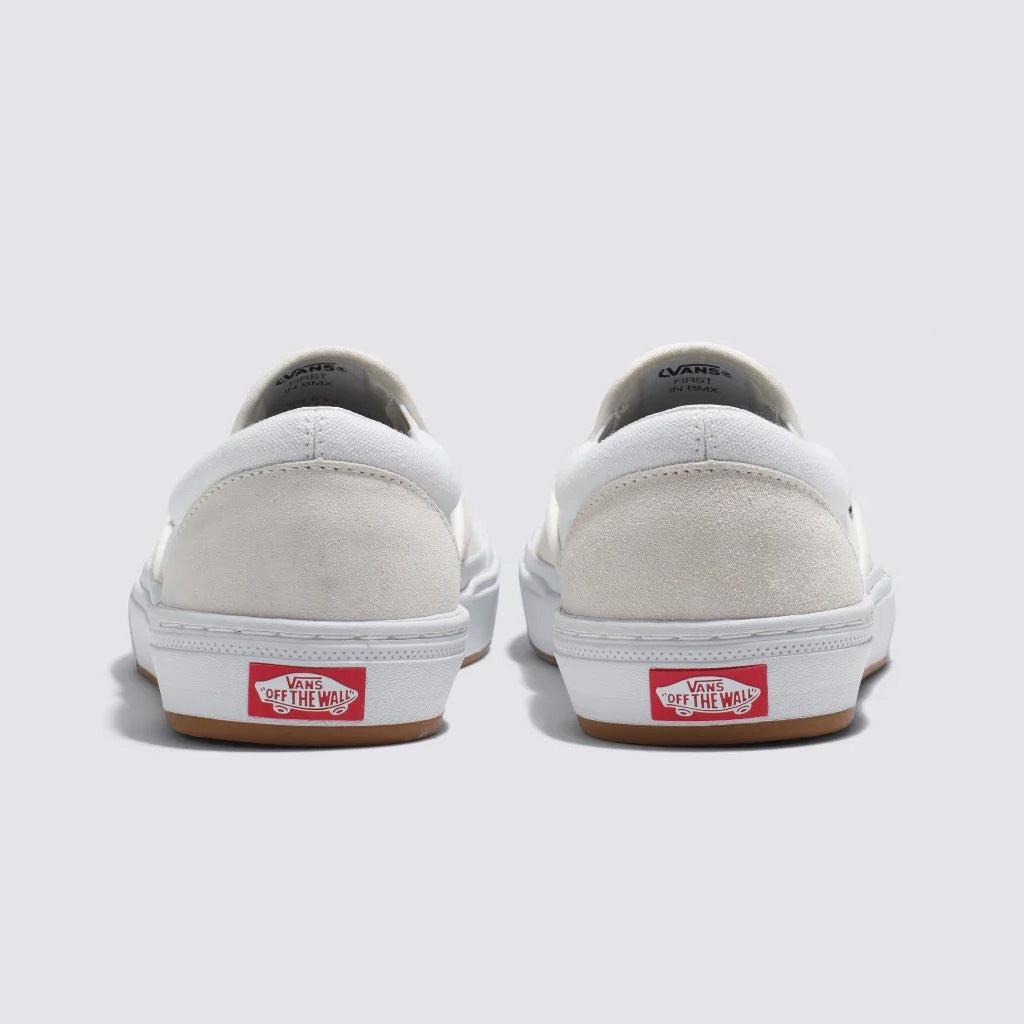 Vans BMX Slip-On Pro Shoes - Marshmallow/White | Shop at LUXBMX