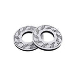 A pair of SE Bikes Wings Donuts rims on a white background, perfect for collectors or stock.