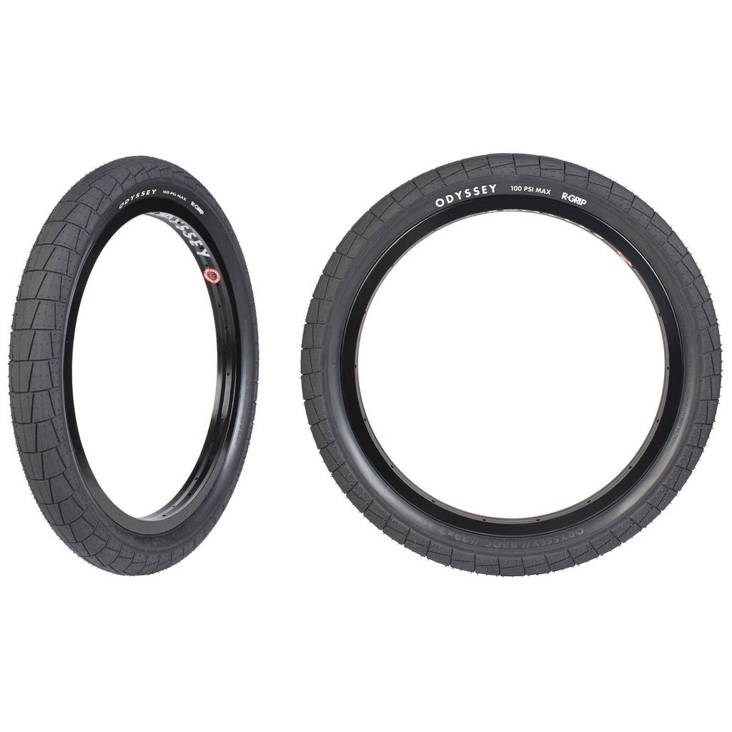 Odyssey Broc Raiford Tyre (Each) / Black / 2.4