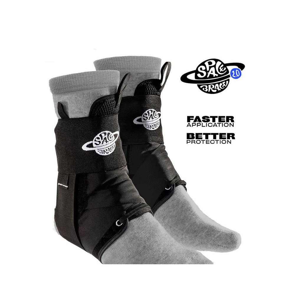 Space Brace 2.0 Ankle Brace / Black / S (Pair)